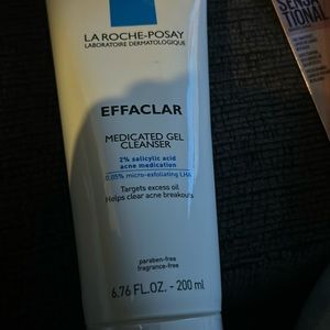 This a medicated gel cleanser for your face. It targets excess oil and breakouts